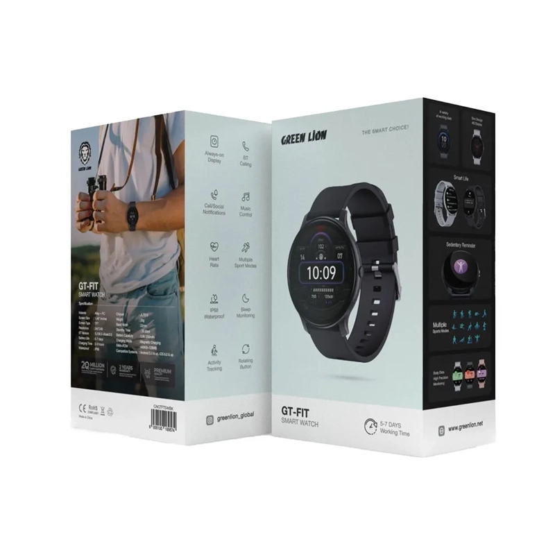 ساعت هوشمند ۱.۴۶ اینچی گرین لاین مدل GT-FIT